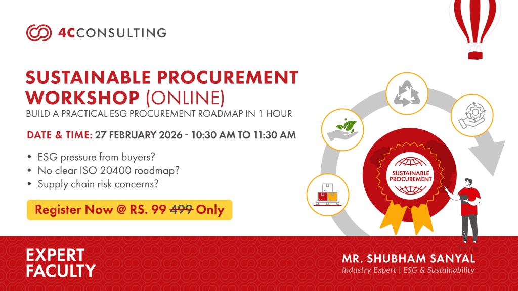 Join our 1-Hour Sustainable Procurement Workshop (Online)