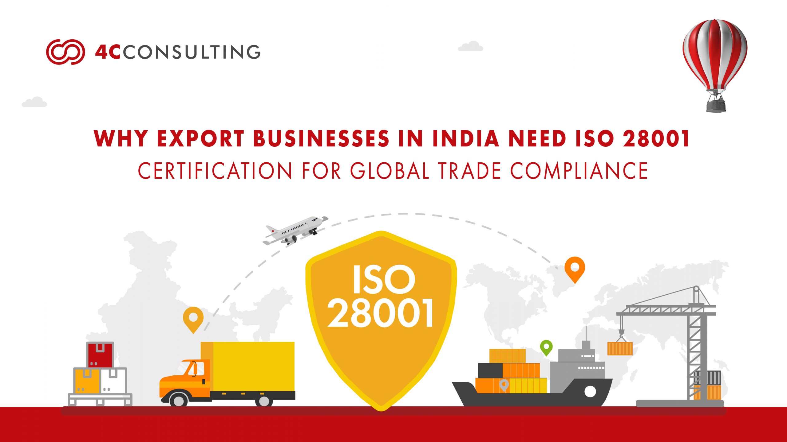 Why Export Businesses in India Need ISO 28001 Certification for Global Trade Compliance