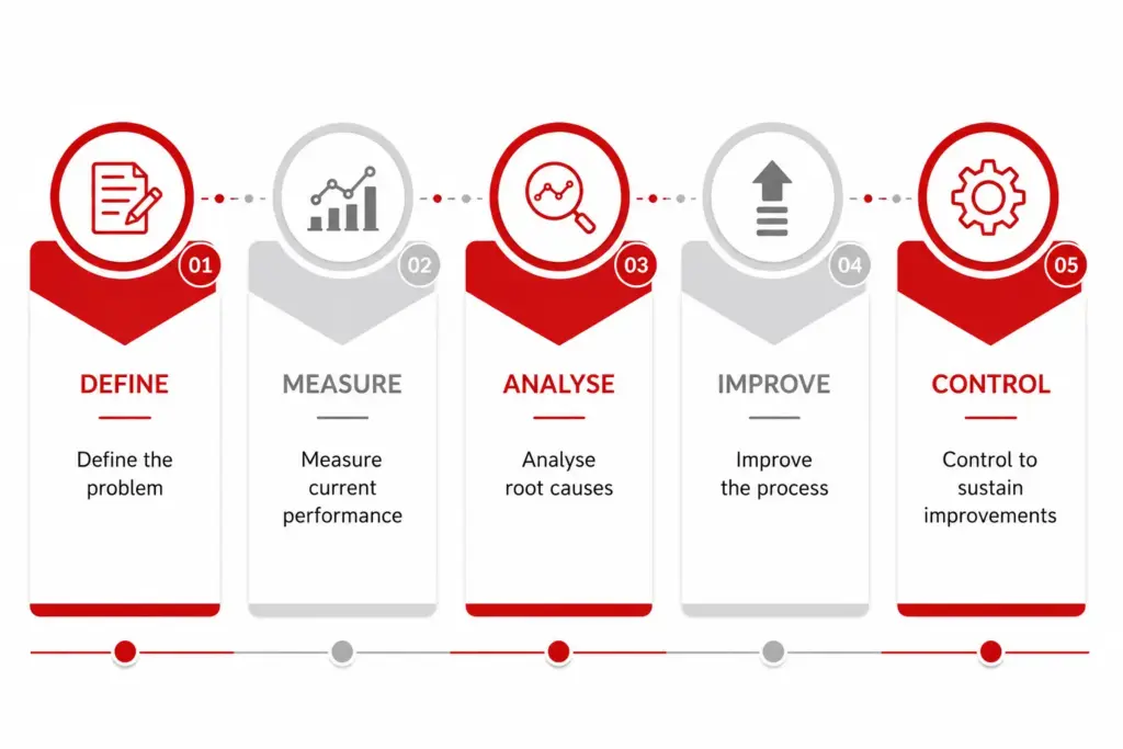 5-step process DMIAC flow